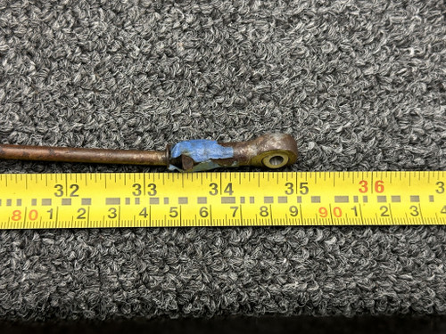 1213228-2 Cessna 210 Fine Adjust Throttle Control Cable (Length: 34-3/4”)