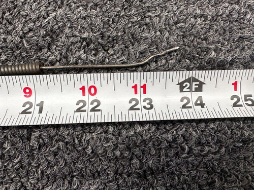 0713050-4 Cessna 210 Hot Air Induction Control Cable (Length: 23”)