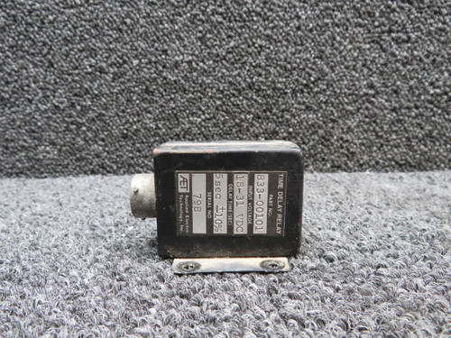 833-00101 (Alt: 209-075-372-1) Applied Electro Time Delay Relay (Volts: 18-31)