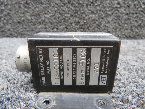 833-00101 (Alt: 209-075-372-1) Applied Electro Time Delay Relay (18-32V)