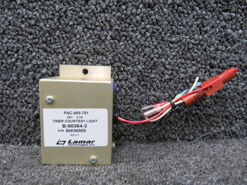 B-00364-1 (Alt: PAC-488-770) Lamar Courtesy Light Timer (Volts: 28, Amps: 2)