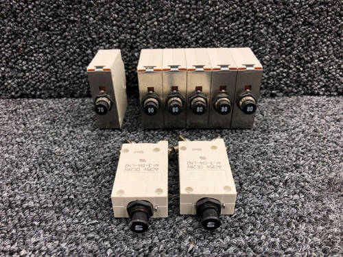  ETA Push to Reset Circuit Breaker Set (Amps: 40, 70, 80) 