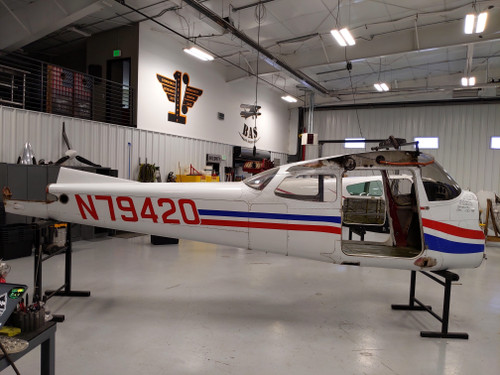 Cessna 172K Fuselage With Bill of Sale, Data Tag, Airworthiness, Log Books