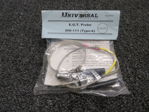 MM-111 Universal Corp. Exhaust Gas Temperature Probe (New Old Stock)