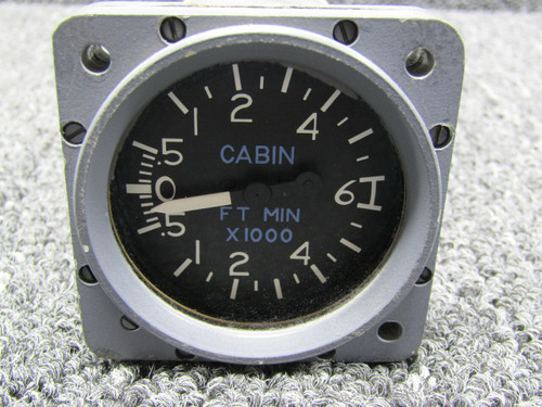 35060-1128 (Alt: C668513-0101) Aerosonic Cabin Rate of Climb Indicator