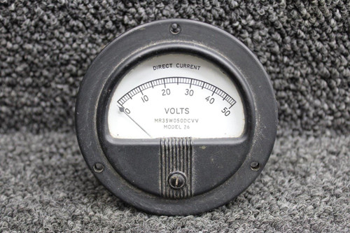 MR35W050DCVV Simpson Electric 26 Direct Current Voltmeter Indicator (0-50V)