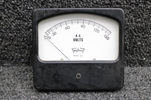 430 Triplett AC Voltmeter Indicator (Volts: 0-150)