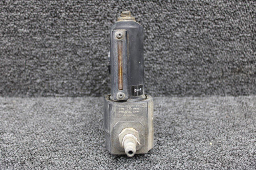 F73G-4AN-AD1 Norgren Pneumatic Air Filter with Pressure Gauge (Broken Connector)