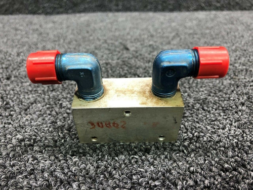 30862-000 Piper PA23-250 Valve Assy Fuel Drain LH