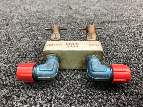 30862-000 Piper PA23-250 Valve Assy Fuel Drain LH