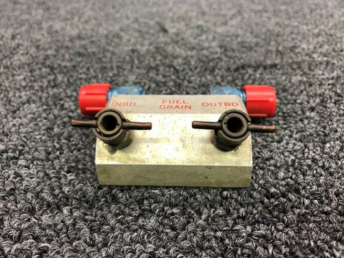 30862-000 Piper PA23-250 Valve Assy Fuel Drain LH