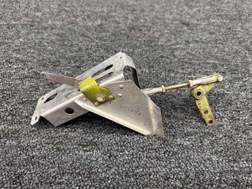 Mooney Aircraft Parts & Accessories 1660150-37, 660150-003 Mooney Carburetor Bracket with Lever 