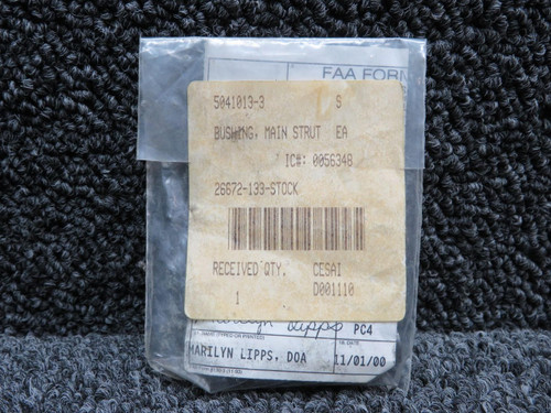 Cessna Aircraft Parts 5041013-3 Cessna 300-400 Series Inner Bushing w 8130-3 (New Old Stock) 
