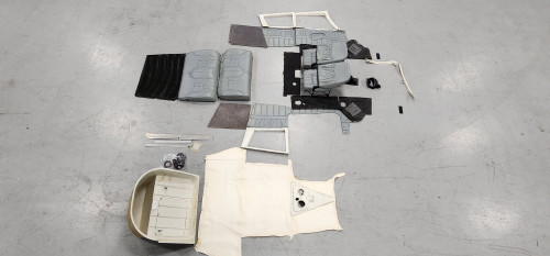 Piper PA28-235 Interior Set With Seats, Plastic, Carpet, Headliner & Side Panels