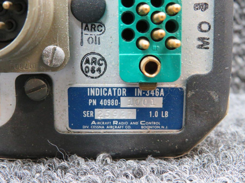 40980-1001 ARC IN-346A Automatic Direction Finder Indicator For Sale