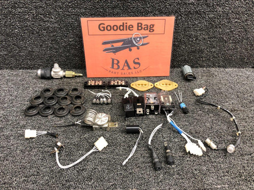 Robinson R44II Goodie Bag with Relays, Switches, Power Plug and Grommets