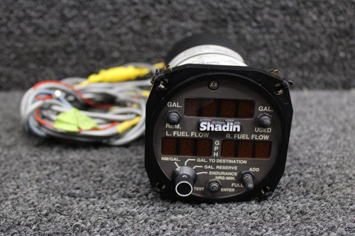 910532P Shadin Dual Fuel Flow Indicator (Volts: 14-28)