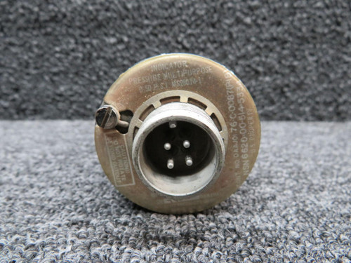 General Aero 86425-4 (Alt: MS28019-1) General Aero Multipurpose Pressure Indicator (0-50 PSI) 