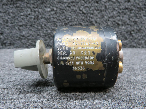 Simonds B267-42 Simonds Precision Selector Switch (Bent Knob) 