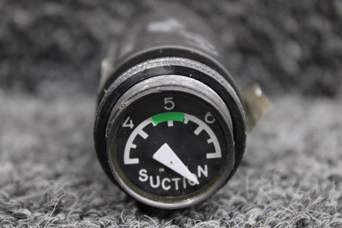 09007-0117 (Alt: C668509-0101) Aerosonic Suction Indicator (3-7 IN. HG)