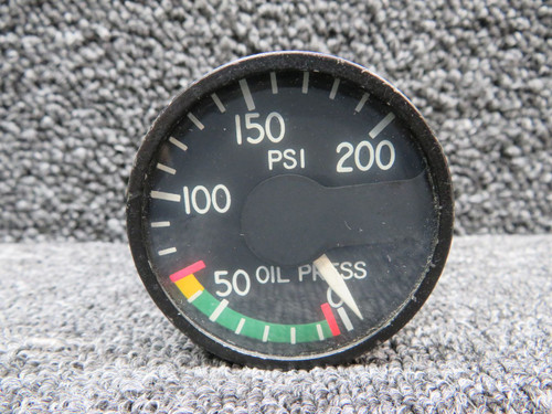 217A-200K-D2 (Alt: 3883018-501) Edison Oil Pressure Indicator (0-200 PSI) (26V)