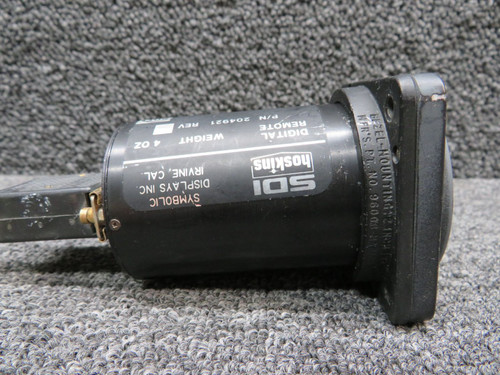 204921 SDI Hoskins Fuel Flow Indicator with Bezel