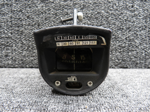 C660501-0102 Cessna Windshield Mounted Compass Indicator, Lighted