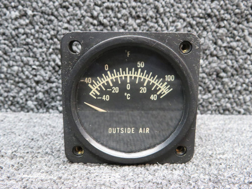 K-1010 (Alt: AN5790-6) Keystone Outside Air Temperature Indicator (12 or 24V)