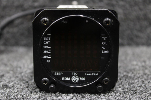 EGT-701-6C-OT-A-F JPI EDM-700 Engine Monitor Indicator with Harness and Probes