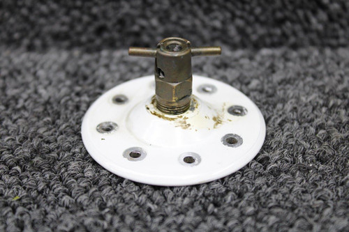 CCA-1550 Piper PA32RT-300 Curtis Fuel Drain Valve with Plate (Aftermarket)