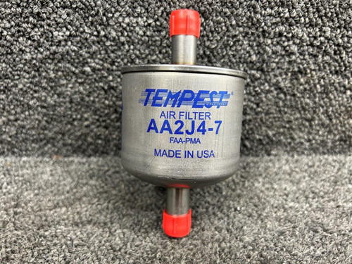 Tempest AA2J4-7 Continental IO-520-C7 Tempest Pneumatic Air Filter (Hours: 5.9) 