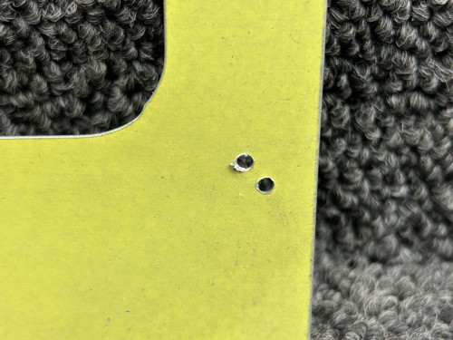 Beechcraft Parts 58-530210-9 Beechcraft E-55 Cowl Flap Control Panel Plate (Enlarged Holes) 