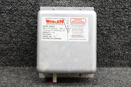 Whelen 01-0770028-05 Whelen HDACF Strobe Power Supply (Volts: 14,28) 