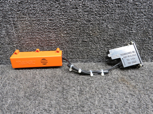 E-04.5, E-04.7.1 ACK Emergency Locator Transmitter Switch with Audio Alert Unit