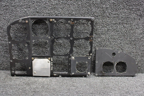 Cessna Aircraft Parts 0713343-1, 1213387-9 Cessna 182P Shock Mount Instrument Panel Set LH and RH 