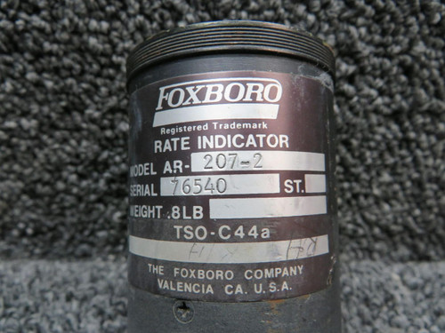 Foxboro AR-207-2 Foxboro Fuel Flow Indicator (0-400 PPH) 