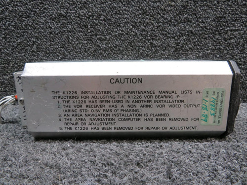 King Radio 066-3021-00 King Radio KI-226 Radio Magnetic Indicator w Mod and Connector 