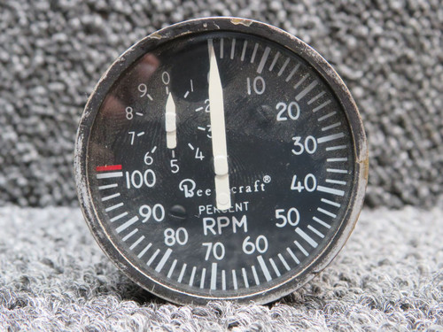 50-380034-3 (Alt: 100-0034-10) RC Allen RCA41-06 Percent Tachometer Indicator