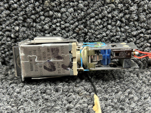 211-3631-004 (Use: 211-611-3631-004) Korry Mfg Light Annunciator Switch