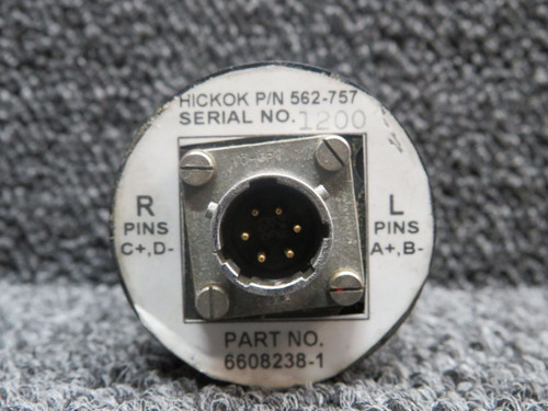 6608238-1 ( Alt: 562-757) Hickok Flow Fuel  Indicator