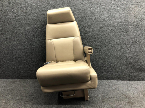 5519010-9 Cessna Citation 550 Middle Seat Assy LH with Armrest, Belt and Drawer