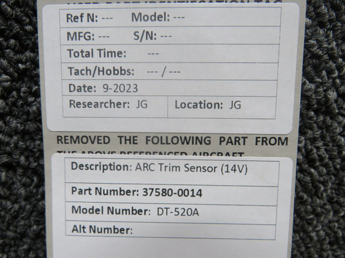 37580-0014 ARC DT-520A Trim Sensor (14V)