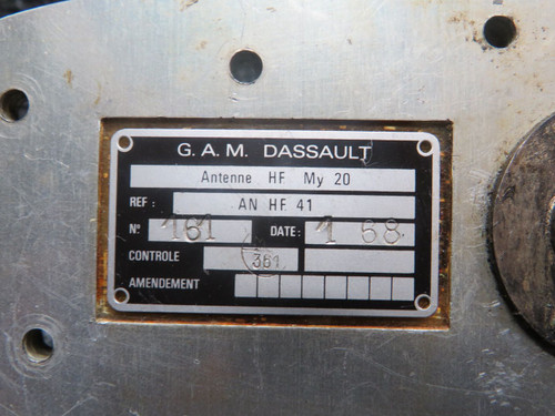 AN HF 41 GAM Dassault HF MY 20 Antenna