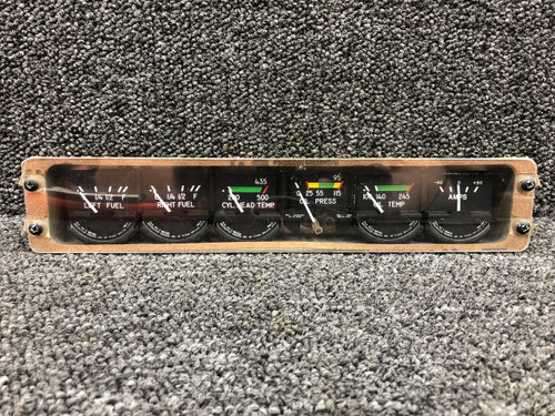 6247-00185 Rochester Gauges Instrument Gauge Cluster (Fuel, Temperature, Amps)