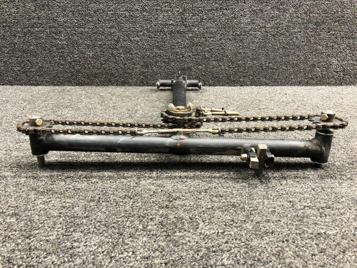 3027F, 3028E-1 Maule MX-7-160 Control Tee Column with Sprockets and Chain