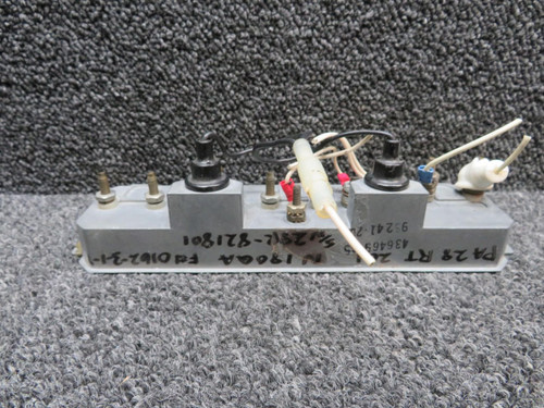 piper 95241-011 Piper PA28RT-201 Engine Gauge Cluster Assembly (No Glass) 