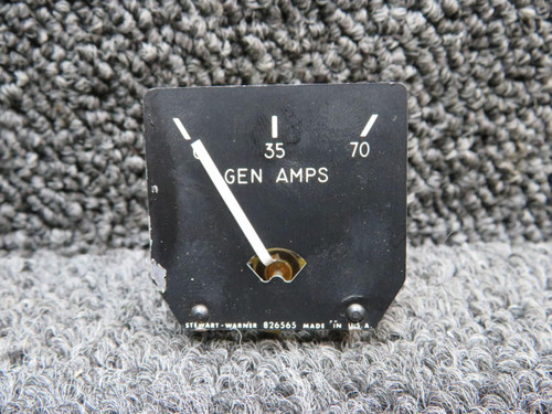Stewart-Warner 826565 Stewart-Warner Generator Ammeter Indicator 