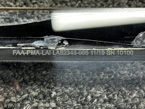 LAI LA82343-005 (Alt: 82343-004) LAI Aft Window Assembly LH 