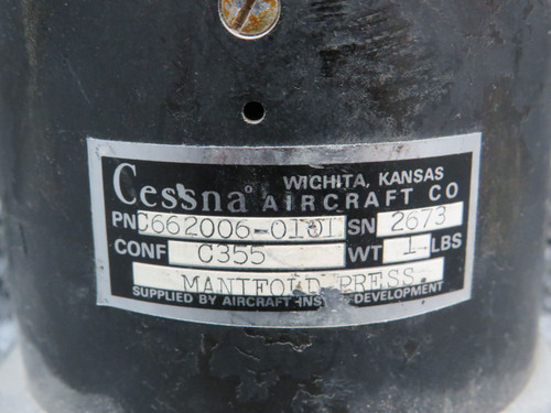 C662006-0101 Aircraft Instruments Manifold Dual Pressure Indicator