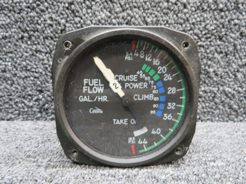C662007-0104 (Alt: 6060-CM0104) United Instruments Dual Fuel Flow Indicator
